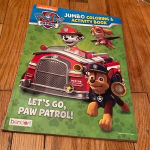 Paw Patrol Kids Jumbo Colouring & Activity Book
